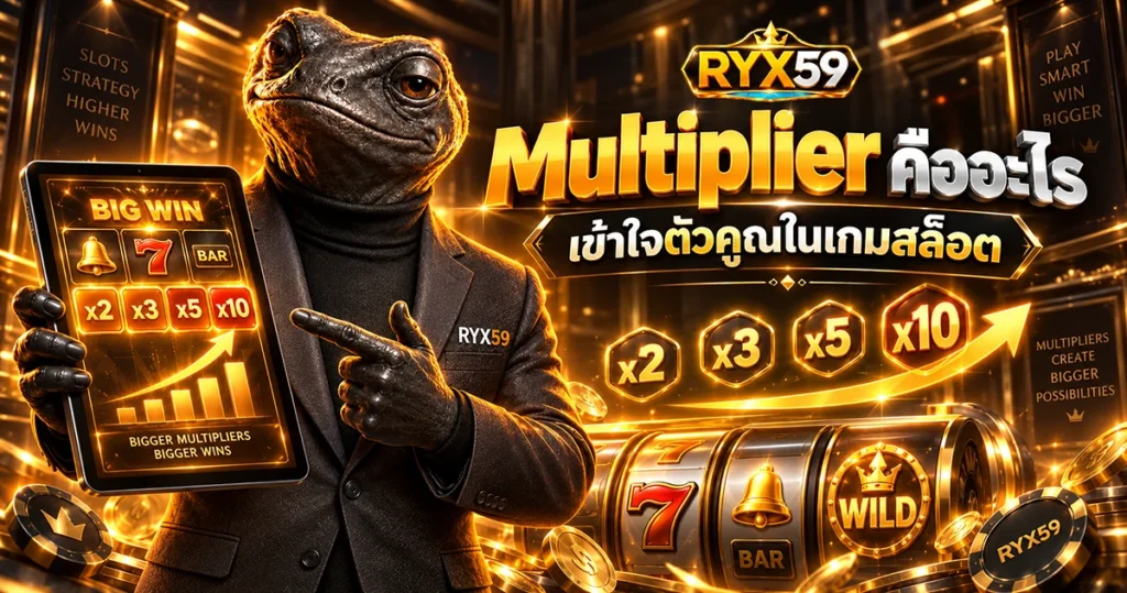 Multiplier คืออะไร เข้าใจตัวคูณในเกมสล็อต